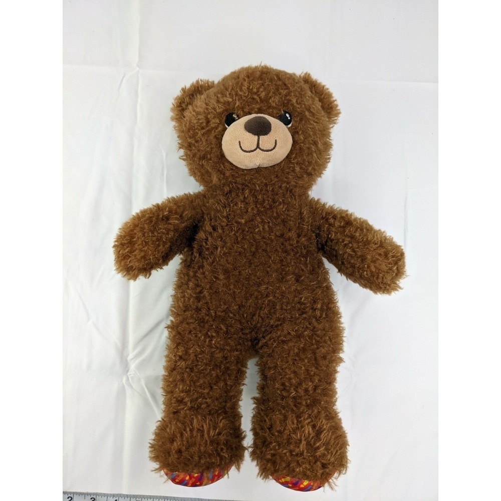 Build a Bear Workshop Brown Bear Plush Happy Birthday 16 Inch Stuffed Animal Toy